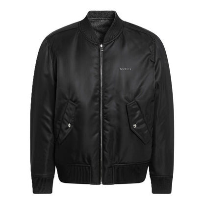 Gucci Reversible Bomber JacketCoats & JacketsGucciDPUS Designer Outlet8140190331Black46Gucci Reversible Bomber Jacket