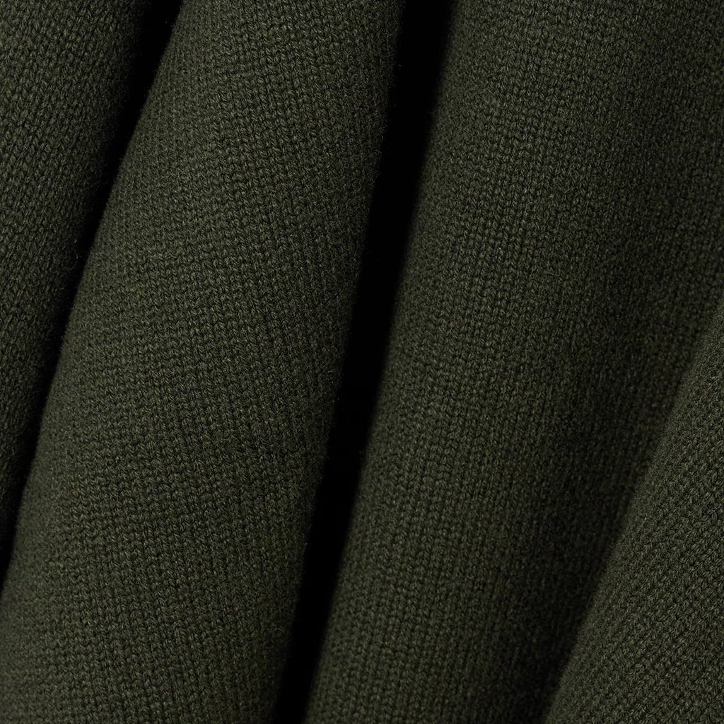 Gucci Wool Cashmere Knit With Web TrimsKnitwearGucciDPUS Designer Outlet8139457944Dark GreenXSGucci Wool Cashmere Knit With Web Trims