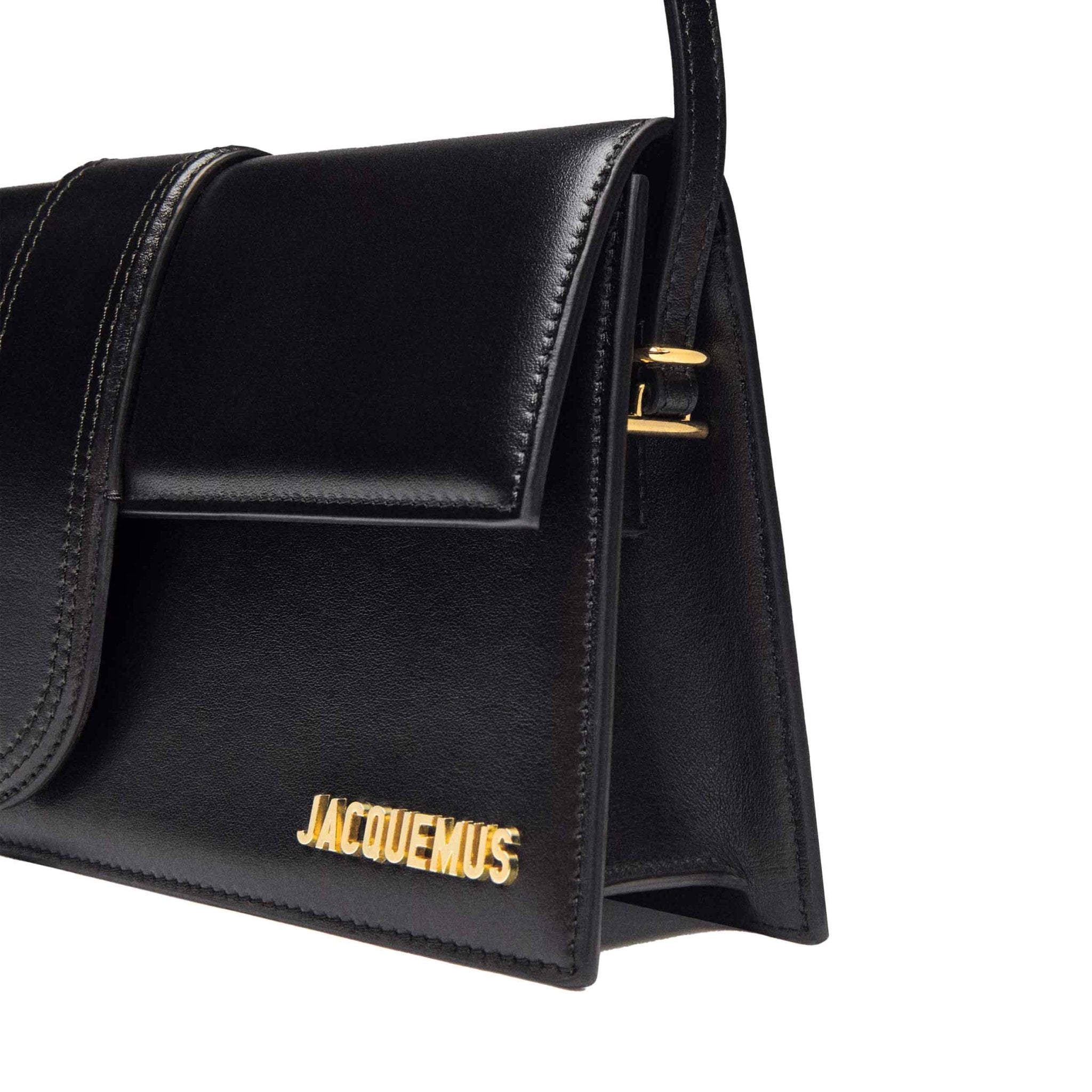 Jacquemus Le Bambino Long Shoulder Bag in Black – DPUS Jacquemus Le Bambino Long Shoulder Bag in Black – DPUS