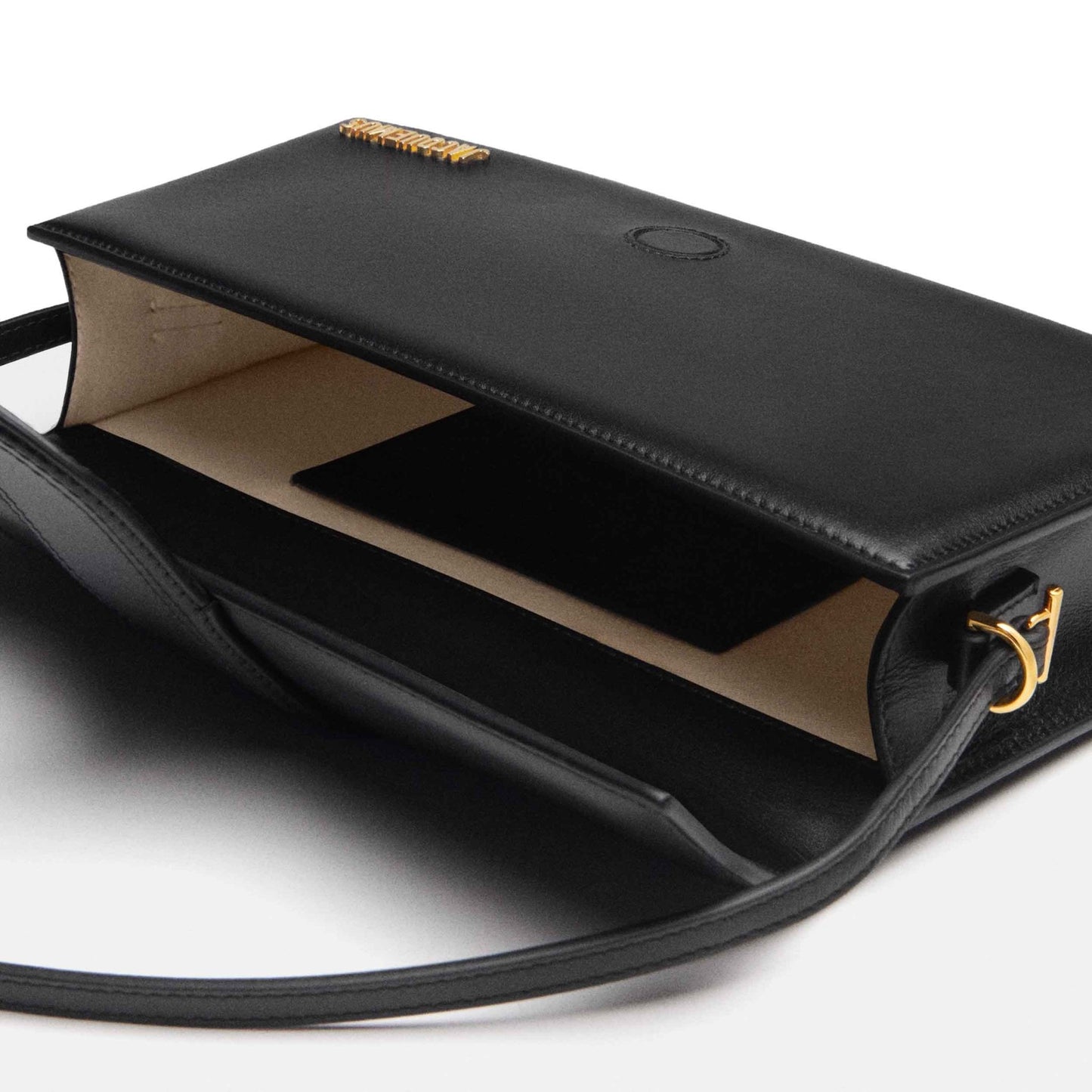 Jacquemus Le Bambino Long Shoulder Bag in Black