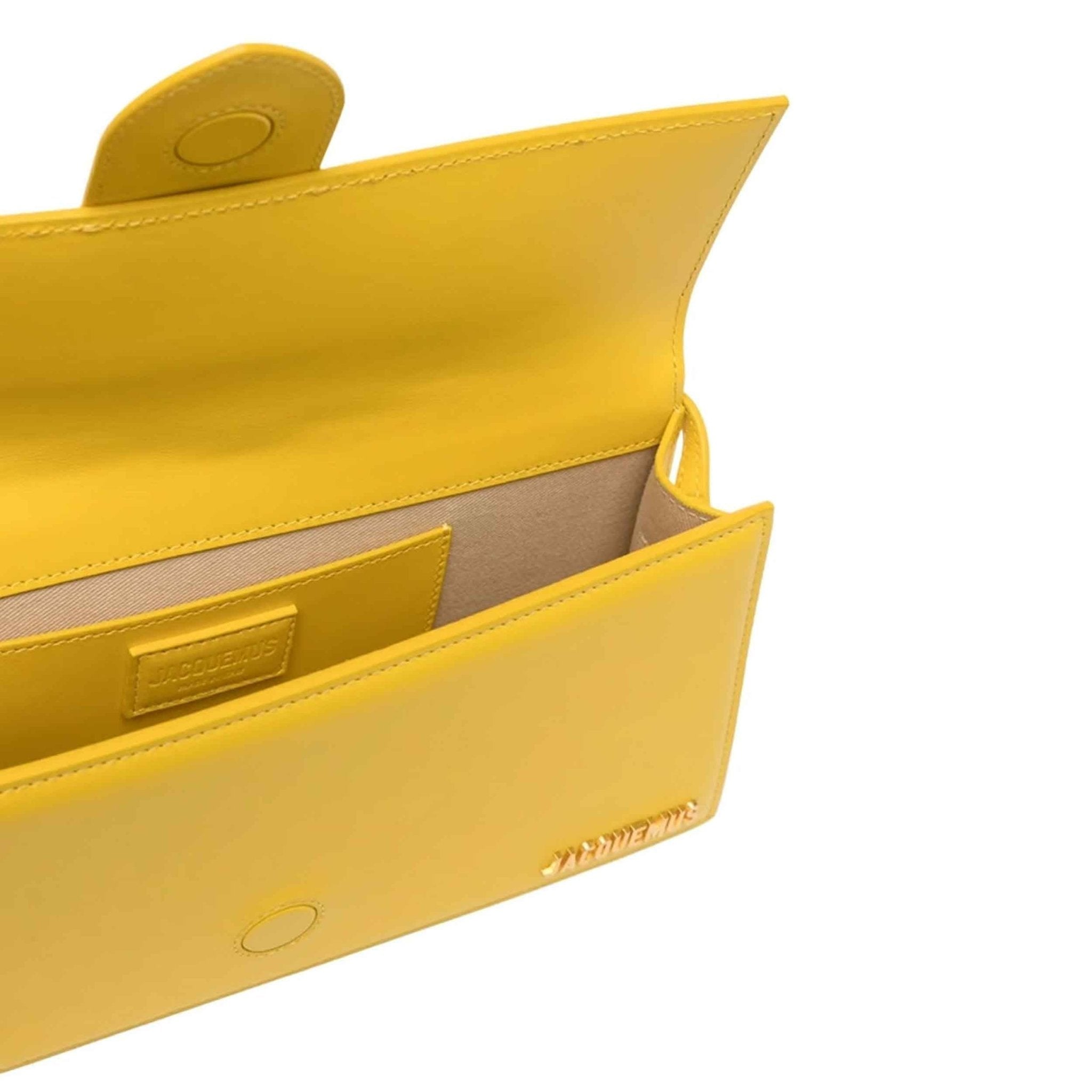 Jacquemus Le Bambino Long Shoulder Bag in YellowHandbagsJacquemusDPUS Designer Outlet3700943012883Jacquemus Le Bambino Long Shoulder Bag in Yellow