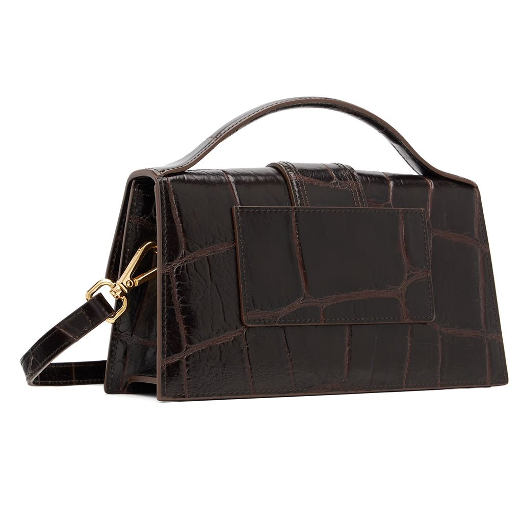 Jacquemus Le Grand Bambino BagBagsJacquemusDPUS Designer Outlet152013479745152013061445Dark Moc CrocJacquemus Le Grand Bambino Bag