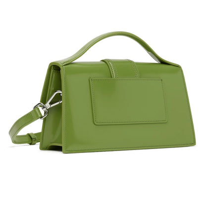 Jacquemus Le Grand Bambino BagBagsJacquemusDPUS Designer Outlet15201595922173914243Light Green SuedeJacquemus Le Grand Bambino Bag