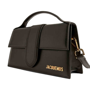 Jacquemus Le Grand Bambino in Black LeatherHandbagsJacquemusDPUSJacquemus Le Grand Bambino in Black Leather