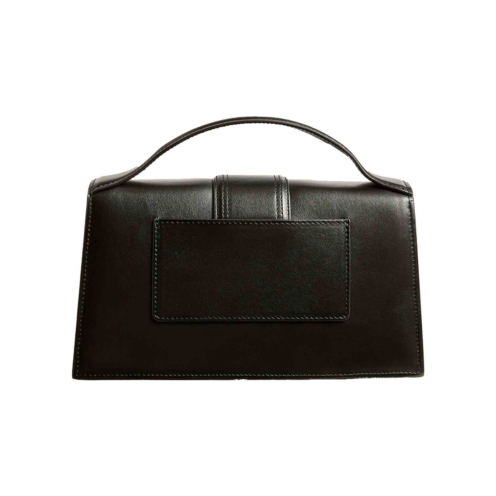 Jacquemus Le Grand Bambino in Black LeatherHandbagsJacquemusDPUSJacquemus Le Grand Bambino in Black Leather