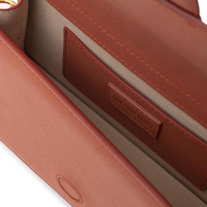 Jacquemus Le Grand Bambino in Burnt Orange Suede