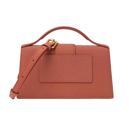 Jacquemus Le Grand Bambino in Burnt Orange Suede