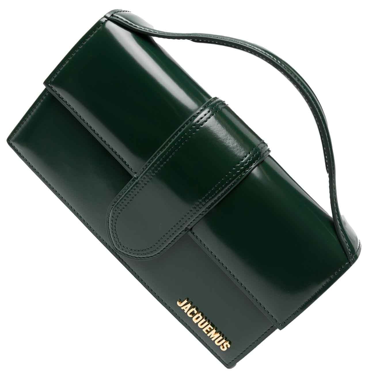 Jacquemus Le Grand Bambino in Dark GreenHandbagsJacquemusDPUS Designer OutletJacquemus Le Grand Bambino in Dark Green