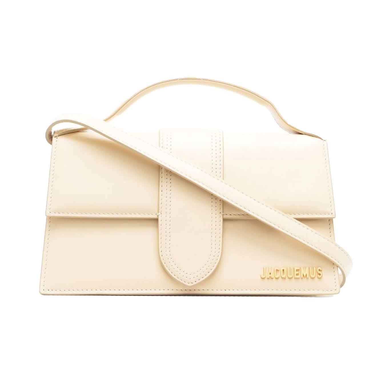 Jacquemus Le Grand Bambino in IvoryHandbagsJacquemusDPUS Designer OutletJacquemus Le Grand Bambino in Ivory