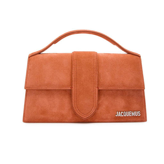 Jacquemus Le Grand Bambino in Terracota SuedeBagsJacquemusDPUS Designer Outlet152012516458Jacquemus Le Grand Bambino in Terracota Suede