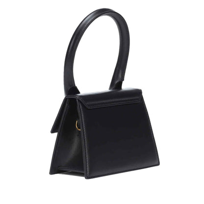 Jacquemus Le Grand Chiquito in Black LeatherHandbagsJacquemusDPUS Designer OutletJacquemus Le Grand Chiquito in Black Leather