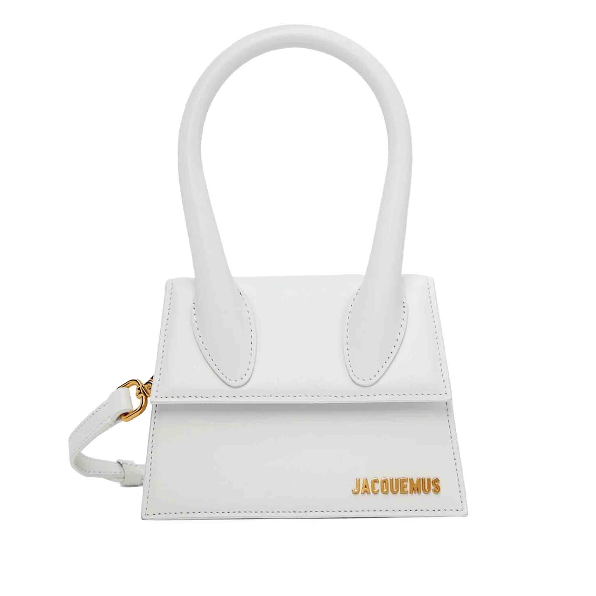 Jacquemus Le Grand Chiquito in WhiteHandbagsJacquemusDPUSJacquemus Le Grand Chiquito in White