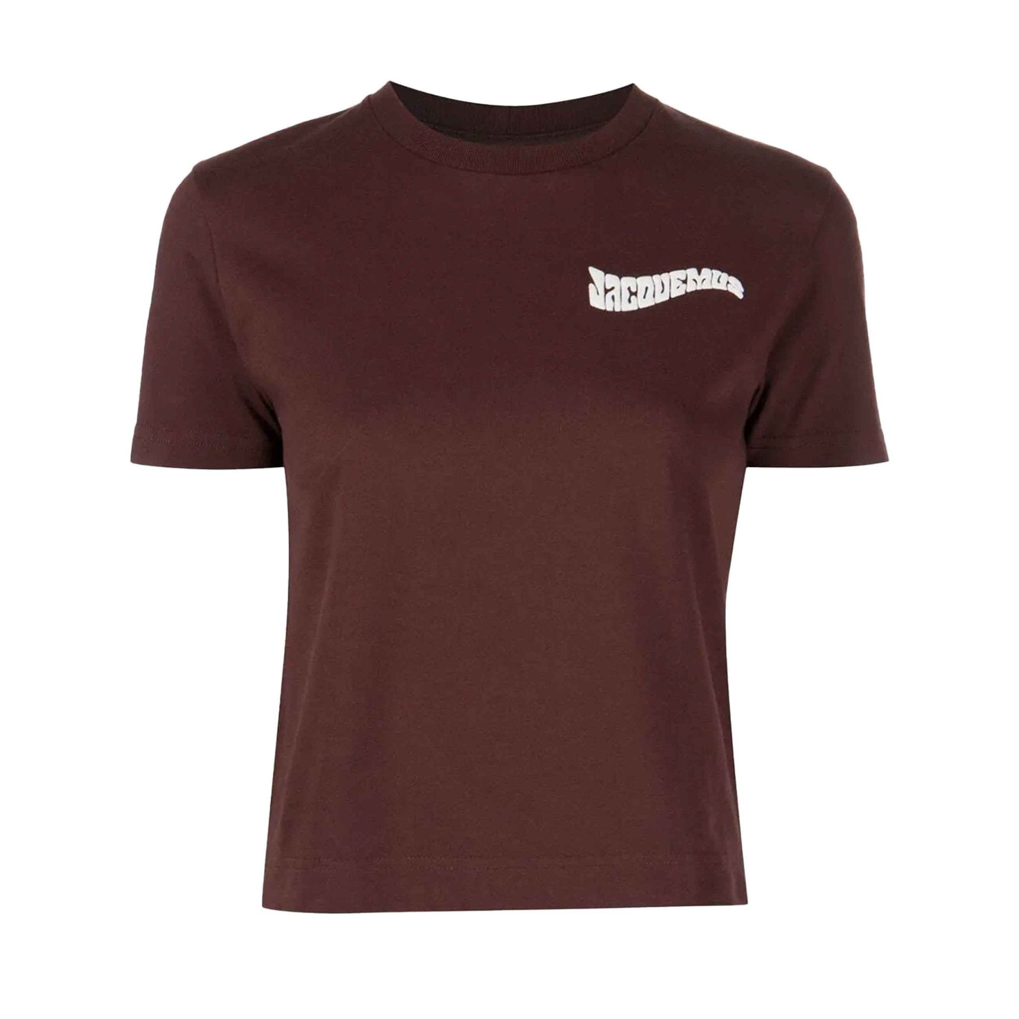 Jacquemus Le T-Shirt Camargue in BrownT-ShirtsJacquemusDPUS Designer Outlet3700943129703XXSJacquemus Le T-Shirt Camargue in Brown