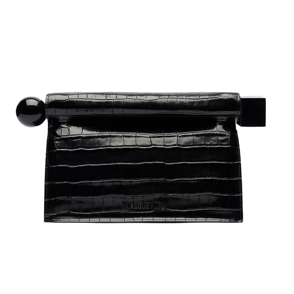 Jacquemus Pochette Rond Carré BagBagsJacquemusDPUS Designer Outlet152015039534blackJacquemus Pochette Rond Carré Bag