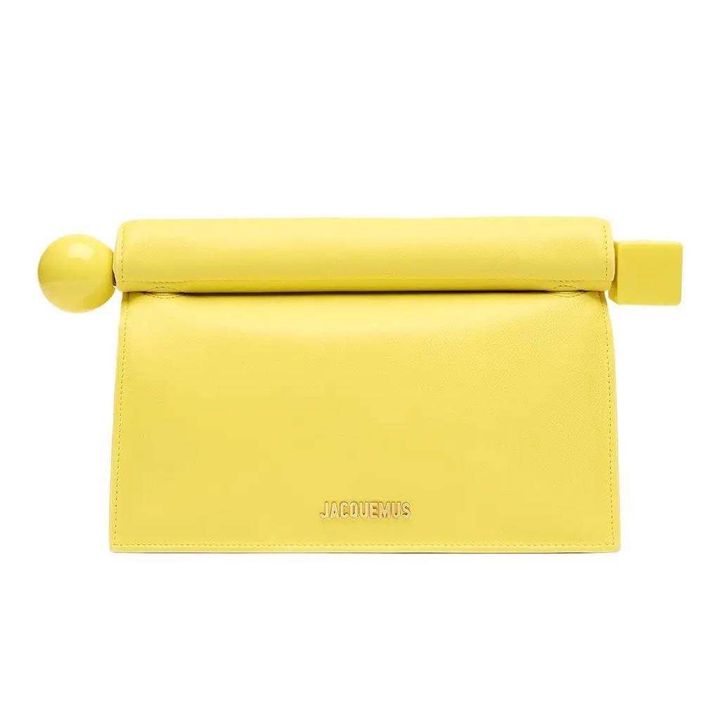 Jacquemus Pochette Rond Carré BagBagsJacquemusDPUS Designer Outlet152016120903YellowJacquemus Pochette Rond Carré Bag