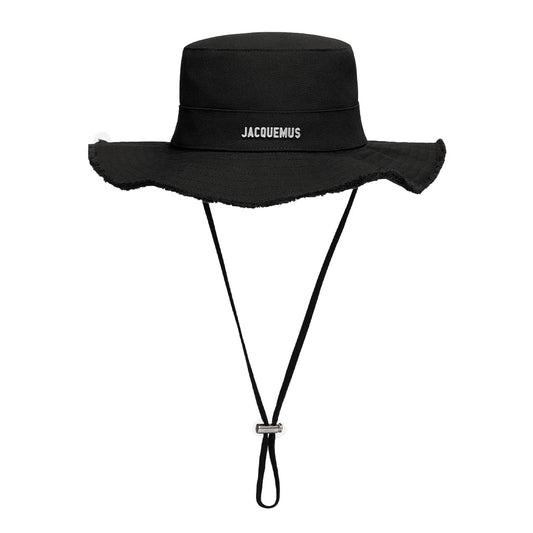 [Jacquemus] The Artichaut Bucket HatCaps & HatsJacquemusDPUS Designer OutletACU00002AE00014-990-563700943656155BlackXL[Jacquemus] The Artichaut Bucket Hat