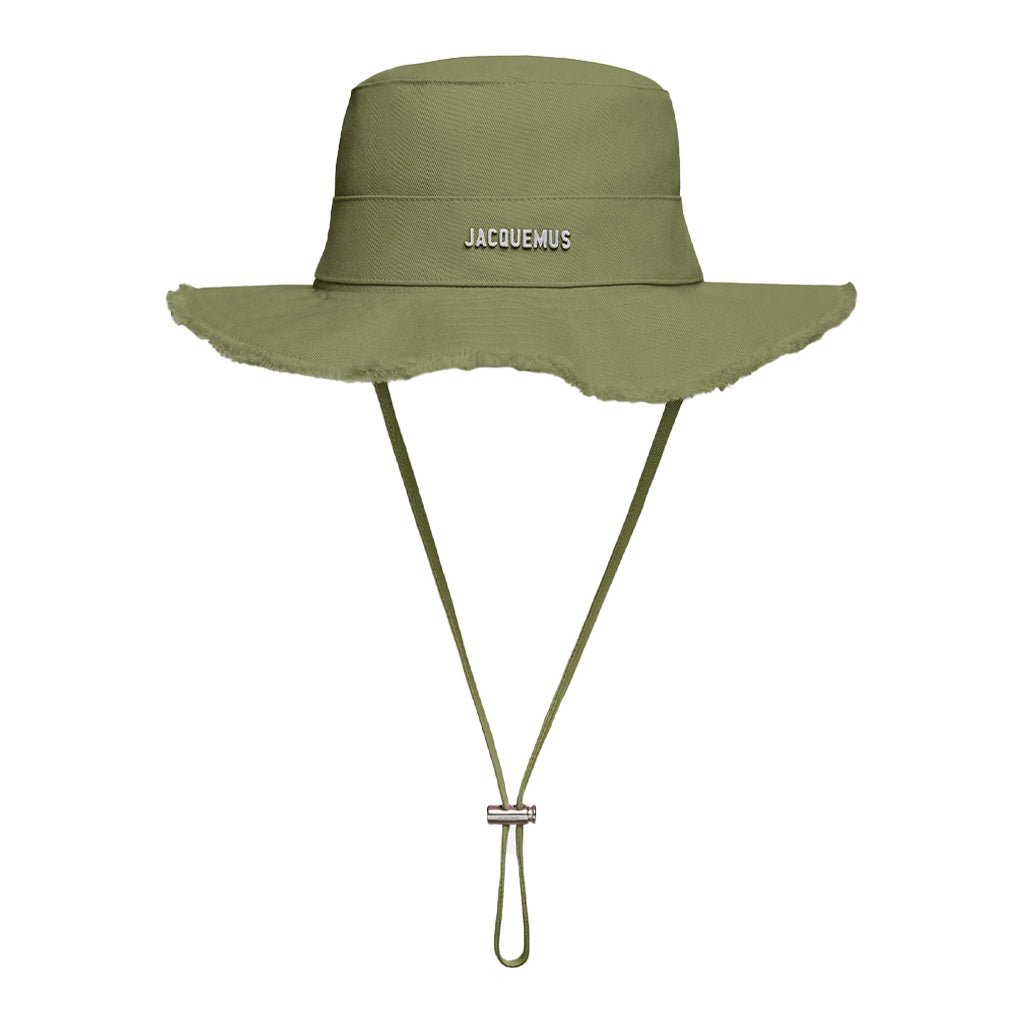 [Jacquemus] The Artichaut Bucket HatCaps & HatsJacquemusDPUS Designer OutletACU00002BW00092-560-563700943656469KhakiXL[Jacquemus] The Artichaut Bucket Hat