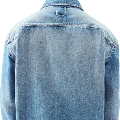 [Jacquemus] The Chemise De-Nimes Simon Denim ShirtOvershirtJacquemusDPUS Designer OutletSHM00545AD00017-33C-463700943745286Blue46[Jacquemus] The Chemise De-Nimes Simon Denim Shirt