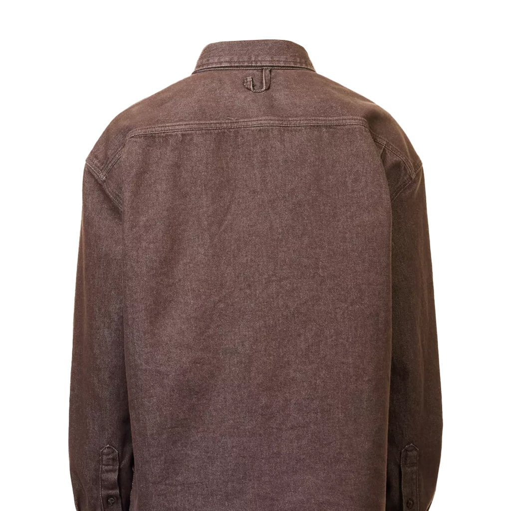 [Jacquemus] The Chemise De-Nimes Simon Denim ShirtOvershirtJacquemusDPUS Designer OutletSHM00545AD00077-850-46Brown46[Jacquemus] The Chemise De-Nimes Simon Denim Shirt