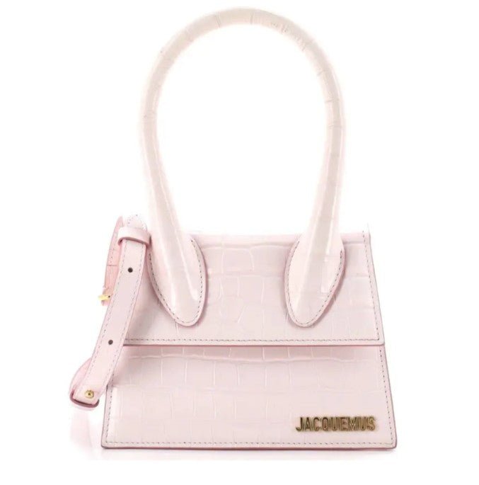 Jacquemus The Chiquito Moyen BagBagsJacquemusDPUS Designer Outlet154495921545Light Pink Moc CrocJacquemus The Chiquito Moyen Bag