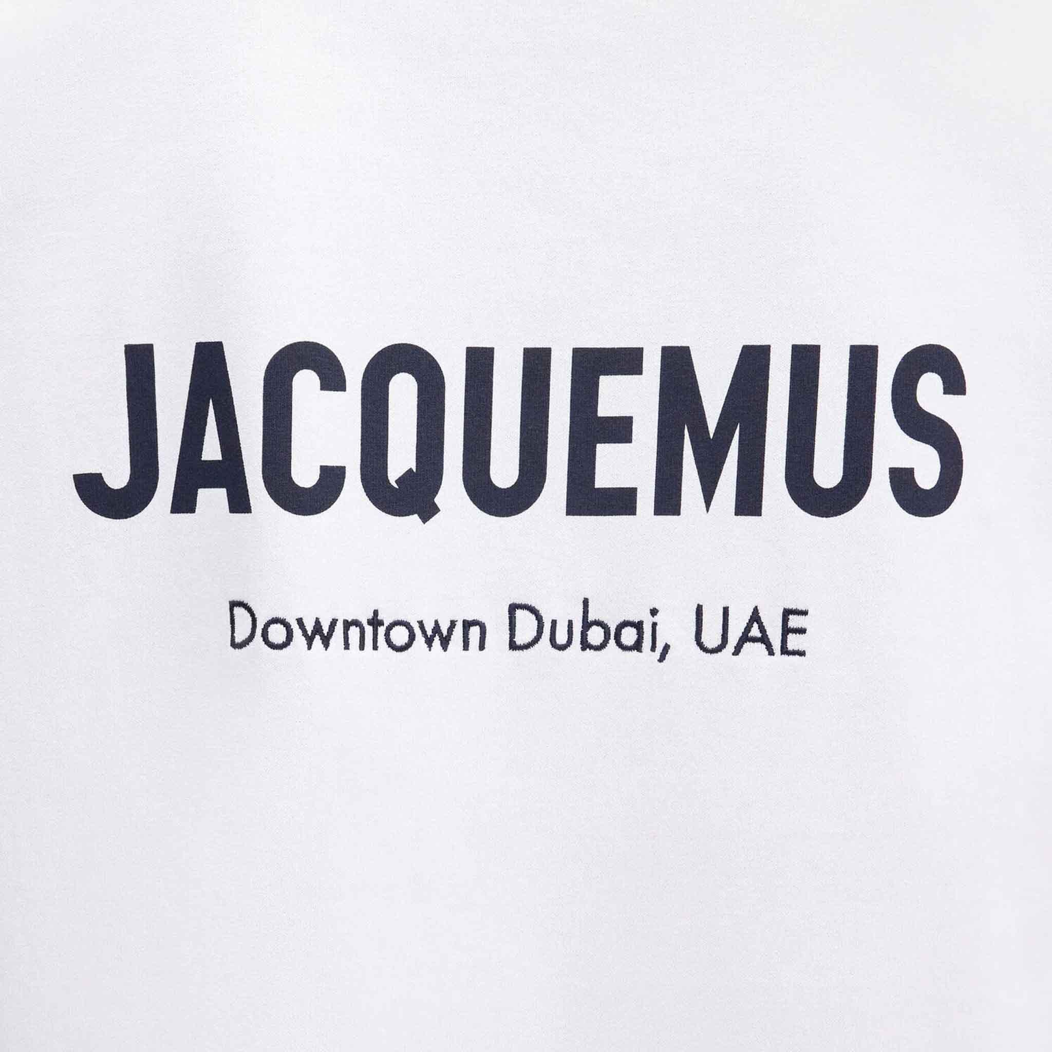 Jacquemus The Dubai Address T-Shirt in White
