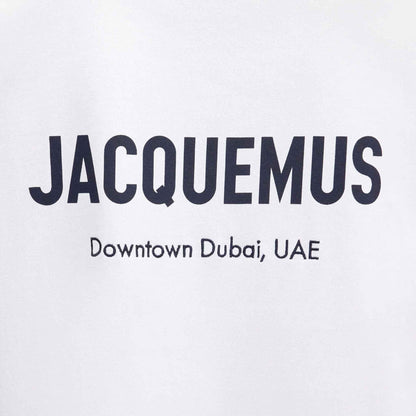 Jacquemus The Dubai Address T-Shirt in White