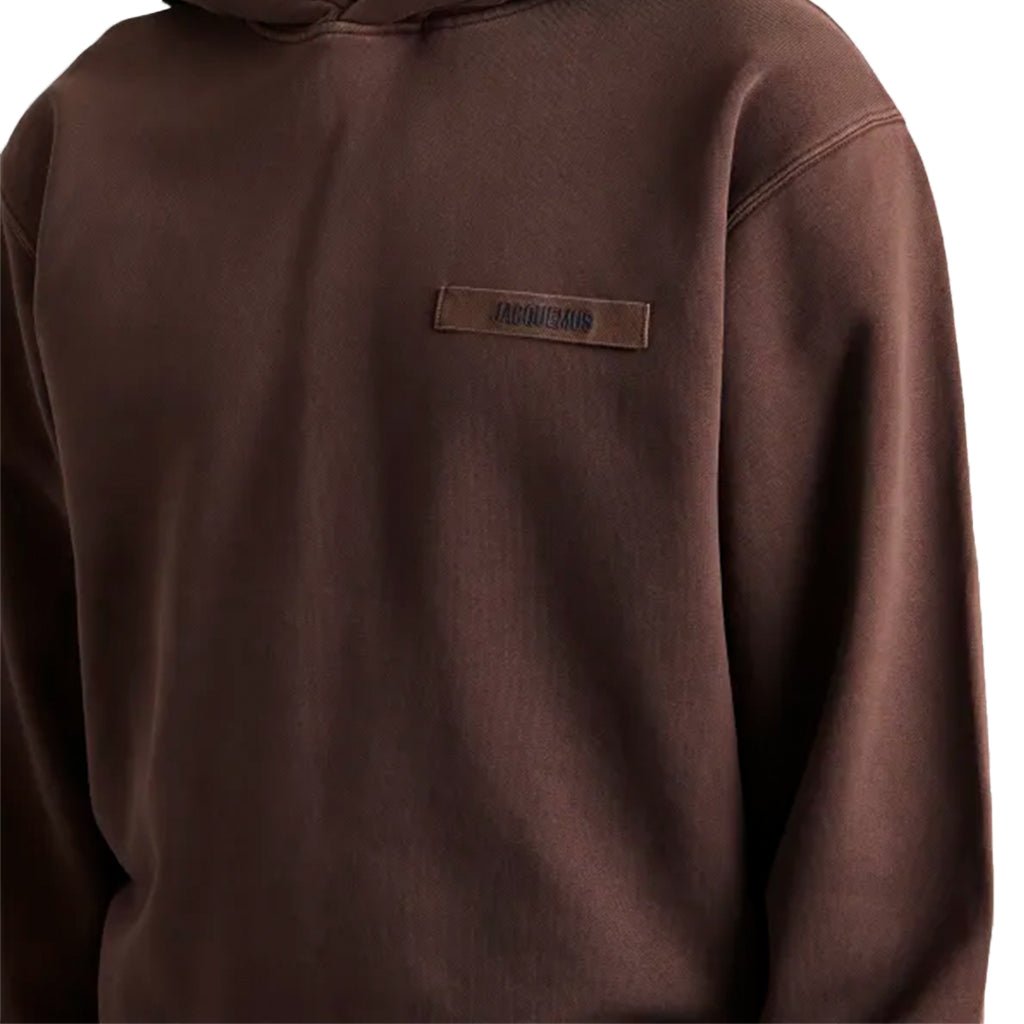 [Jacquemus] The Gros Grain HoodieJacquemusDPUS Designer OutletHOM00247AJ00126-850-S3700943972644BrownS[Jacquemus] The Gros Grain Hoodie