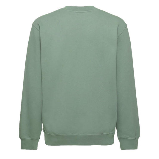 Jacquemus The Gros Grain Logo Crewneck Sweatshirt in Green
