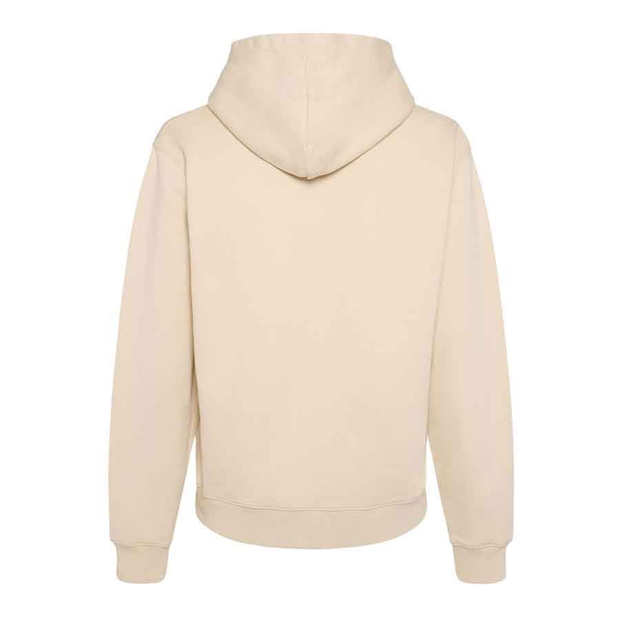 Jacquemus The Gros Grain Logo Hoodie in Beige