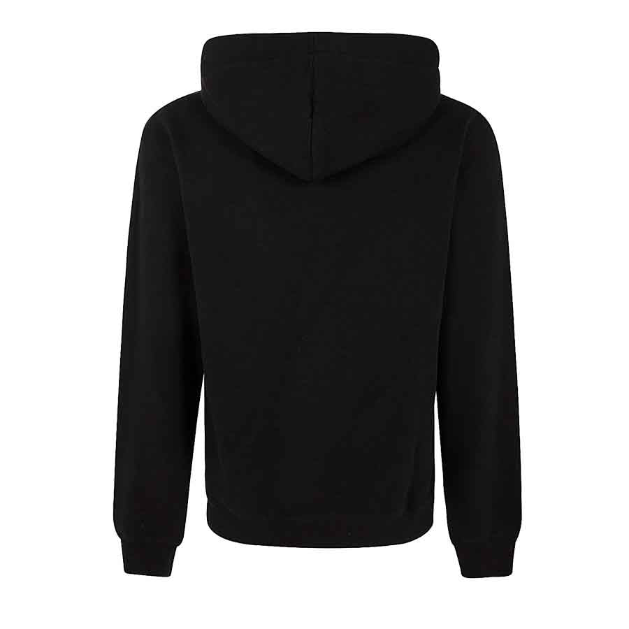 Jacquemus The Gros Grain Logo Hoodie in Black