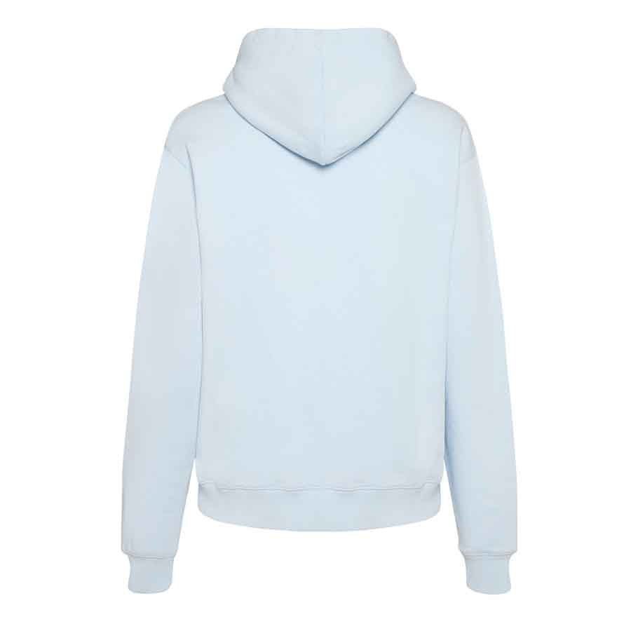 Jacquemus The Gros Grain Logo Hoodie in Light Blue