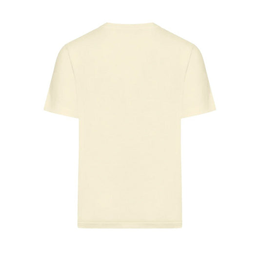 Jacquemus The Gros Grain Logo T-Shirt in Beige
