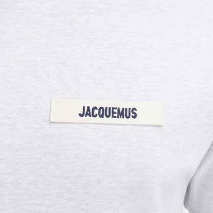 Jacquemus The Gros Grain T-Shirt in GreyT-ShirtsJacquemusDPUS Designer Outlet3700943449771SJacquemus The Gros Grain T-Shirt in Grey