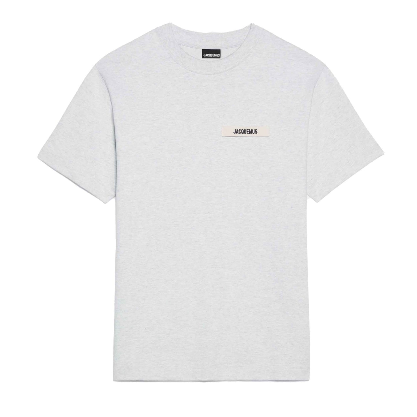 Jacquemus The Gros Grain T-Shirt in GreyT-ShirtsJacquemusDPUS Designer Outlet3700943449771SJacquemus The Gros Grain T-Shirt in Grey