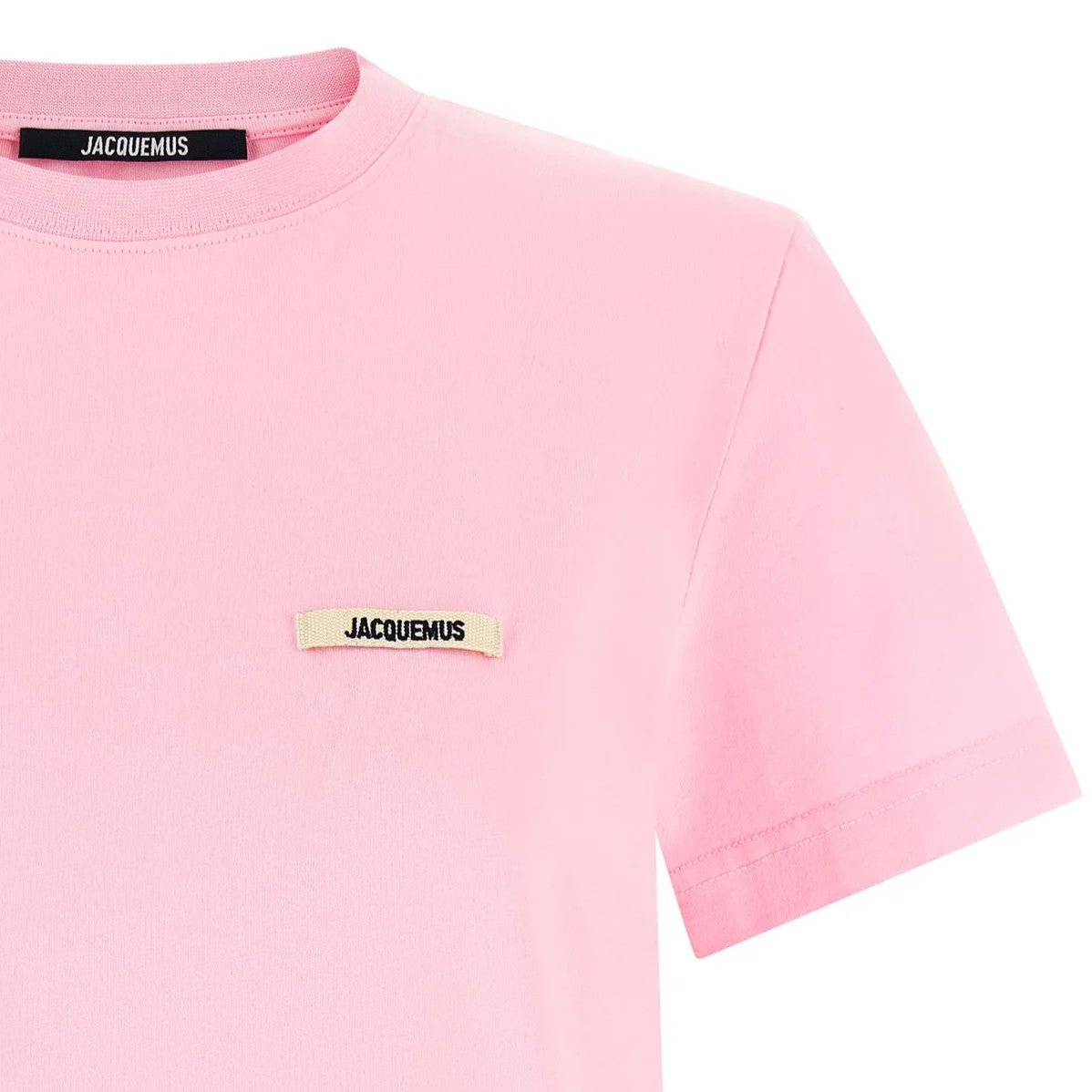 [Jacquemus] The Gros Grain T-ShirtT-ShirtJacquemusDPUS Designer Outlet3700943904348PinkXS[Jacquemus] The Gros Grain T-Shirt