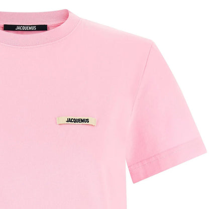 [Jacquemus] The Gros Grain T-ShirtT-ShirtJacquemusDPUS Designer Outlet3700943904348PinkXS[Jacquemus] The Gros Grain T-Shirt