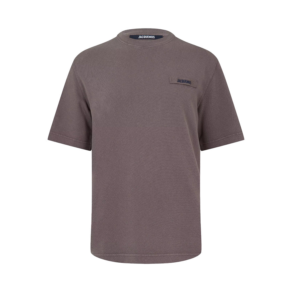 [Jacquemus] The Gros Grain T-ShirtT-ShirtJacquemusDPUS Designer OutletTSM00133AJ00226-850-S3700943975904BrownS[Jacquemus] The Gros Grain T-Shirt