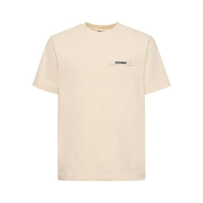 Jacquemus The Gros Grain T-ShirtT-ShirtsJacquemusDPUS Designer Outlet3700943649614BeigeXSJacquemus The Gros Grain T-Shirt
