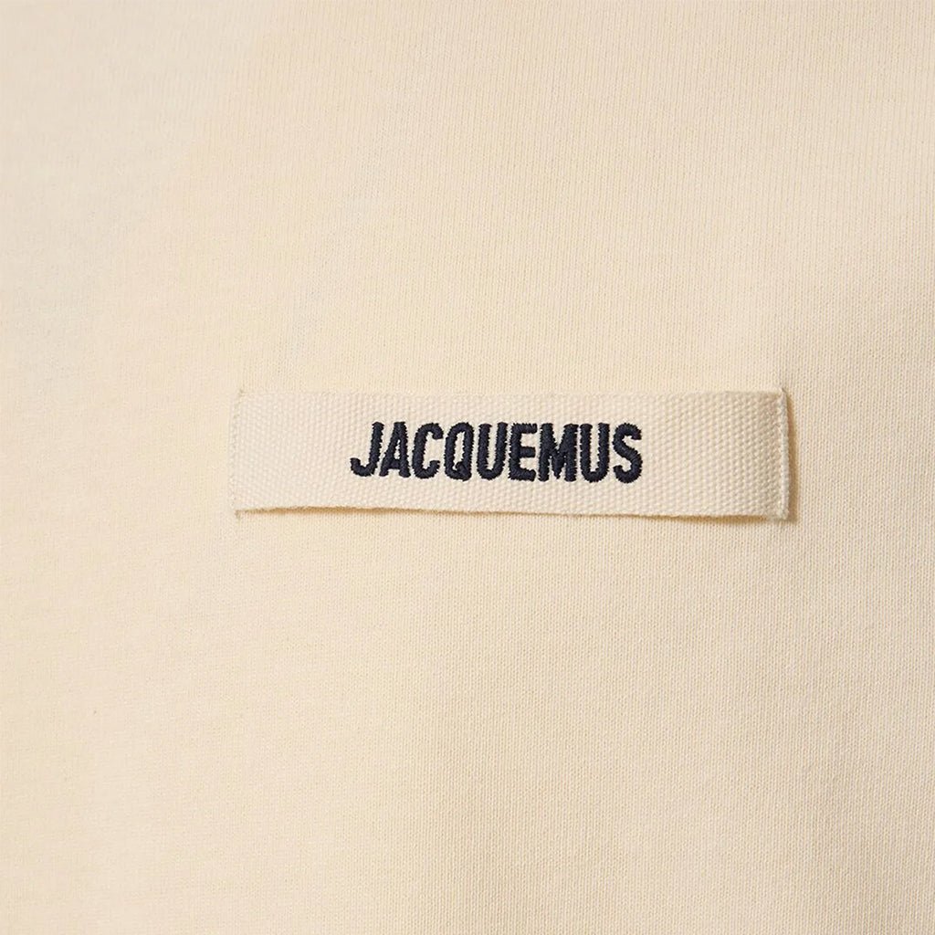 Jacquemus The Gros Grain T-ShirtT-ShirtsJacquemusDPUS Designer Outlet3700943649614BeigeXSJacquemus The Gros Grain T-Shirt