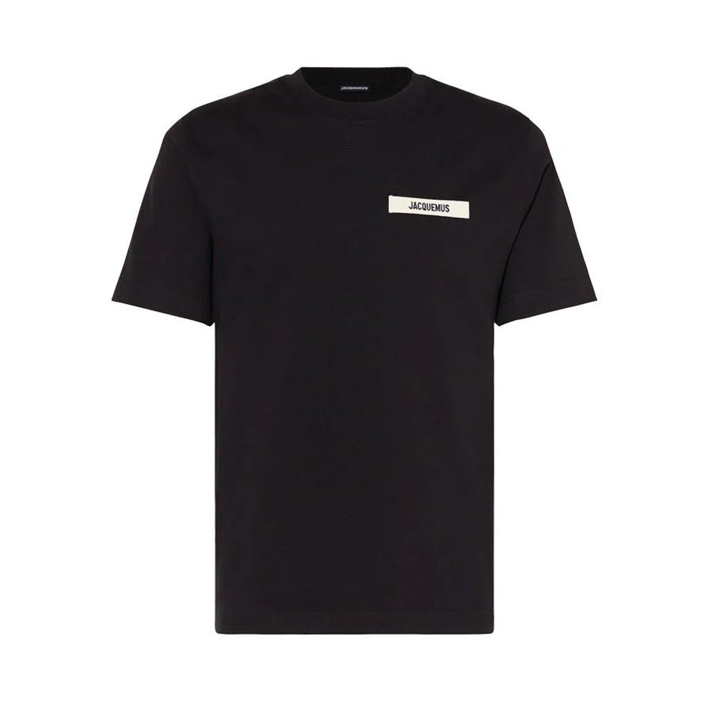 Jacquemus The Gros Grain T-ShirtT-ShirtsJacquemusDPUS Designer Outlet3700943649799BlackXSJacquemus The Gros Grain T-Shirt
