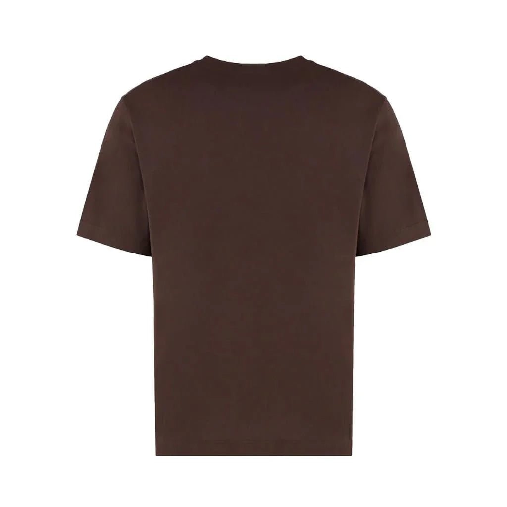 Jacquemus The Gros Grain T-ShirtT-ShirtsJacquemusDPUS Designer Outlet3700943763020BrownXSJacquemus The Gros Grain T-Shirt