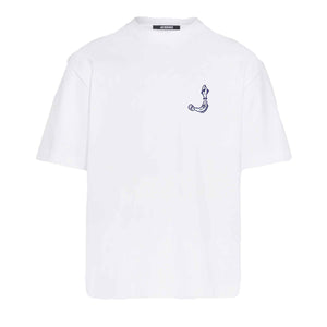 Jacquemus The Merù T-Shirt in WhiteT-ShirtsJacquemusDPUS Designer OutletSJacquemus The Merù T-Shirt in White