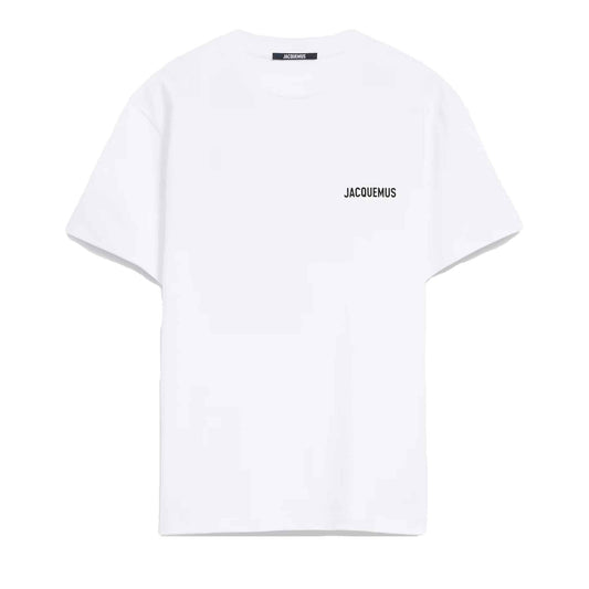 Jacquemus The Saint Tropez Place des Lices Address T-Shirt in White