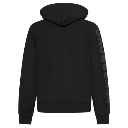 Jacquemus The Typo Hoodie In Black
