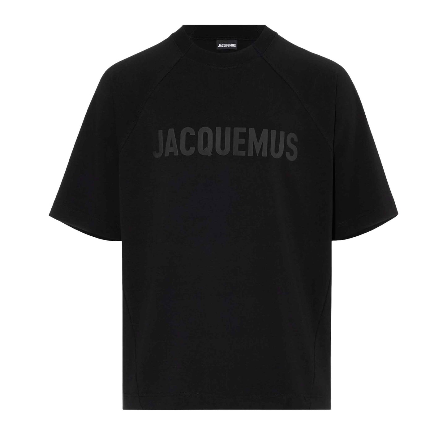 Jacquemus The Typo Oversized T-Shirt in Black