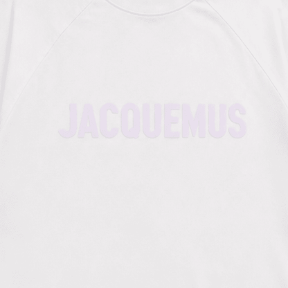 [Jacquemus] The Typo Oversized T-ShirtT-ShirtJacquemusDPUS Designer Outlet024541775425White/ LilacS[Jacquemus] The Typo Oversized T-Shirt