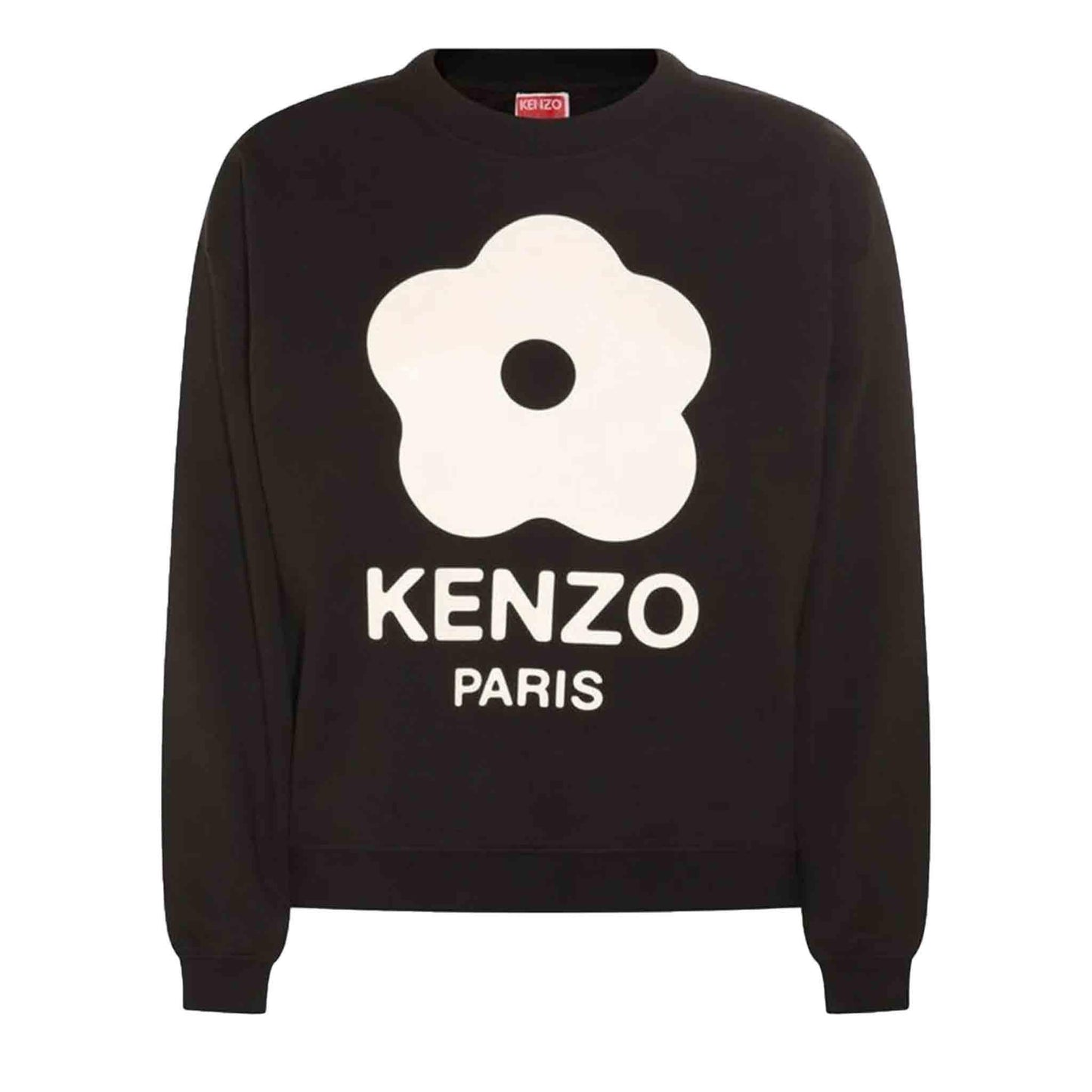 Kenzo Boke 2.0 Crest Crewneck Sweatshirt in Black