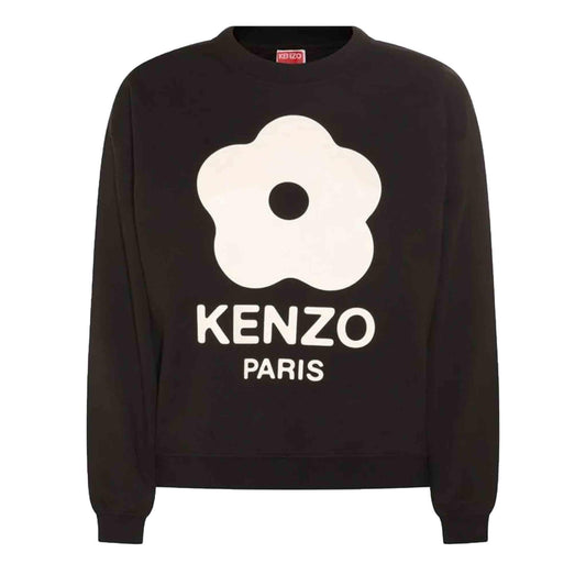 Kenzo Boke 2.0 Crest Crewneck Sweatshirt in Black