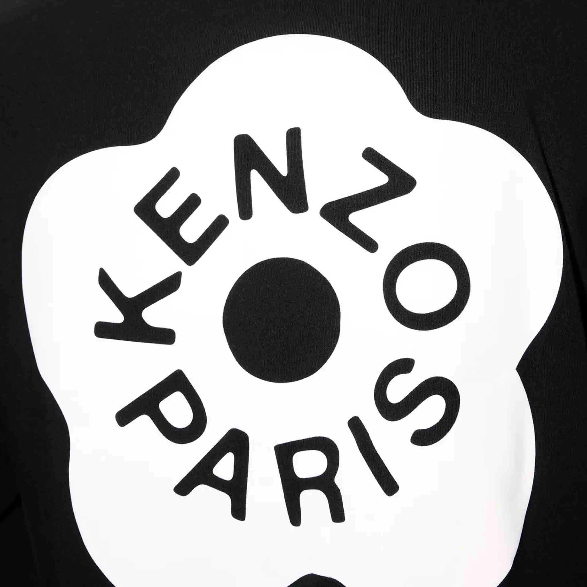 Kenzo Boke Back Flower 2.0 T-Shirt in Black