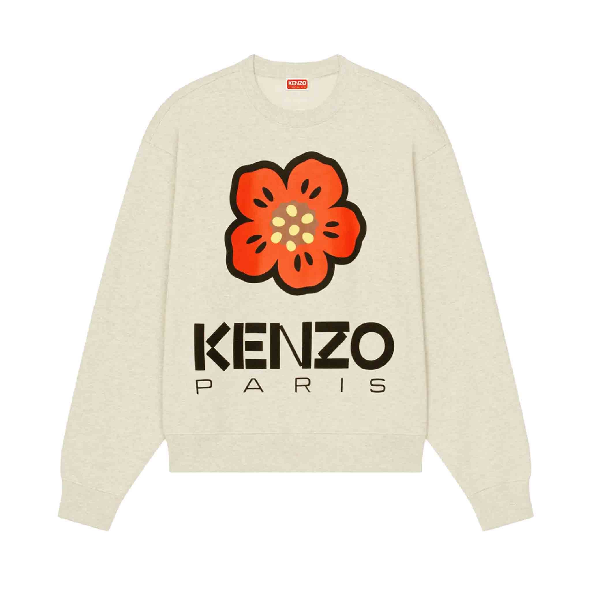 Kenzo Boke Flower Crewneck Sweatshirt in BeigeSweatshirtsKenzoDPUSSKenzo Boke Flower Crewneck Sweatshirt in Beige